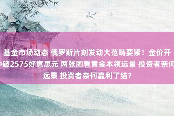 基金市场动态 俄罗斯片刻发动大范畴要紧！金价开盘后飙升冲破2575好意思元 两张图看黄金本领远景 投资者奈何赢利了结？