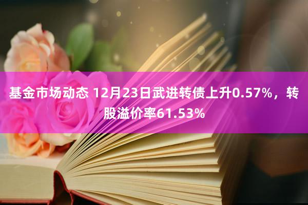 基金市场动态 12月23日武进转债上升0.57%，转股溢价率61.53%